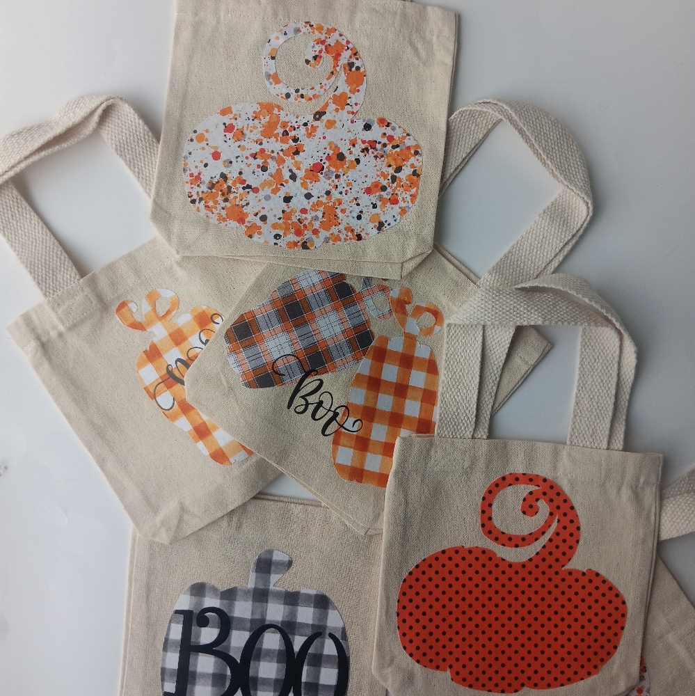 Handmade Kids Cotton Canvas Fall Bags